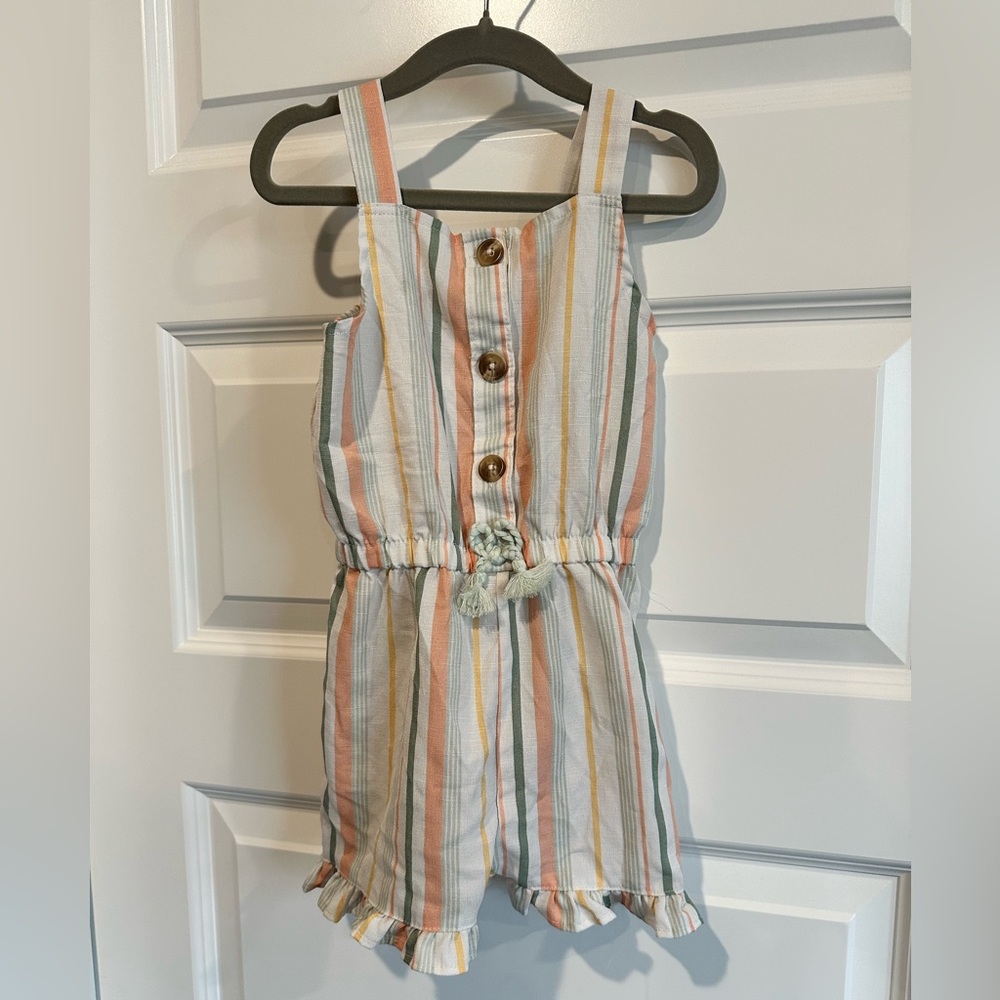 Little Lass Girls Romper - EUC